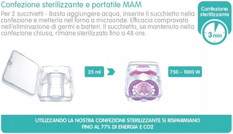 MAM ORIGINAL smoczek uspokajający x2 6m+ KAUCZUK – ortodontyczne smoczki kauczukowe BPA/BPS free