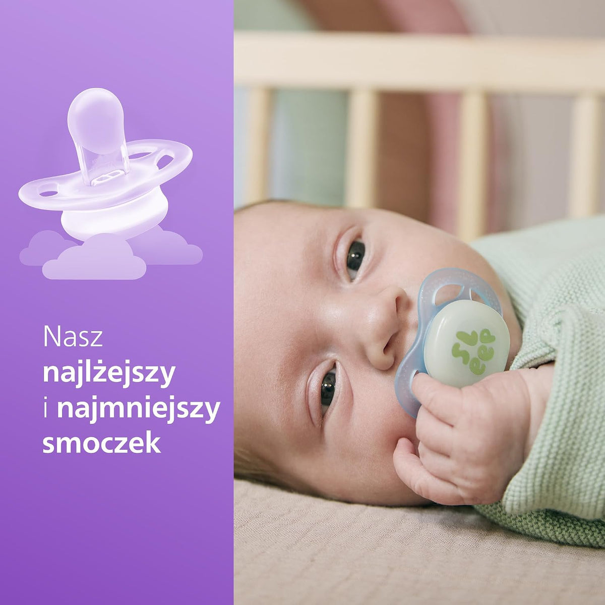 Philips Avent Ultra Start Night smoczki 0-2m x2 — zdjęcie 2