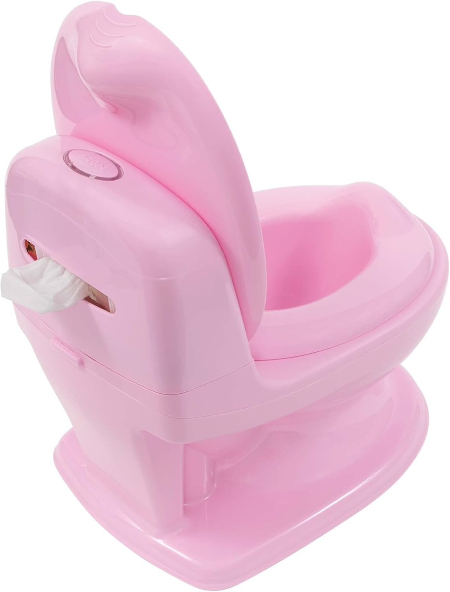 NUBY Dr.Talbots nocnik Moja Pierwsza Toaleta dźwięk, interaktywny nocnik treningowy z dźwiękiem
