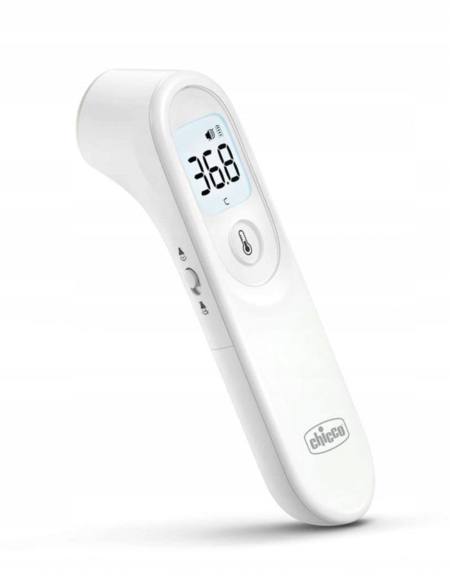 CHICCO YT-1 termómetro frontal sin contacto con pantalla LCD y funda