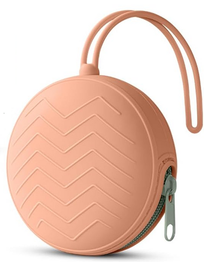 Portachupetes universal de silicona con diámetro de 9 cm