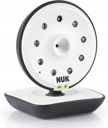 NUK dodatkowa kamera do niani elektronicznej Eco Control 550VD, biało-grafitowa, tryb Eco i FHSS