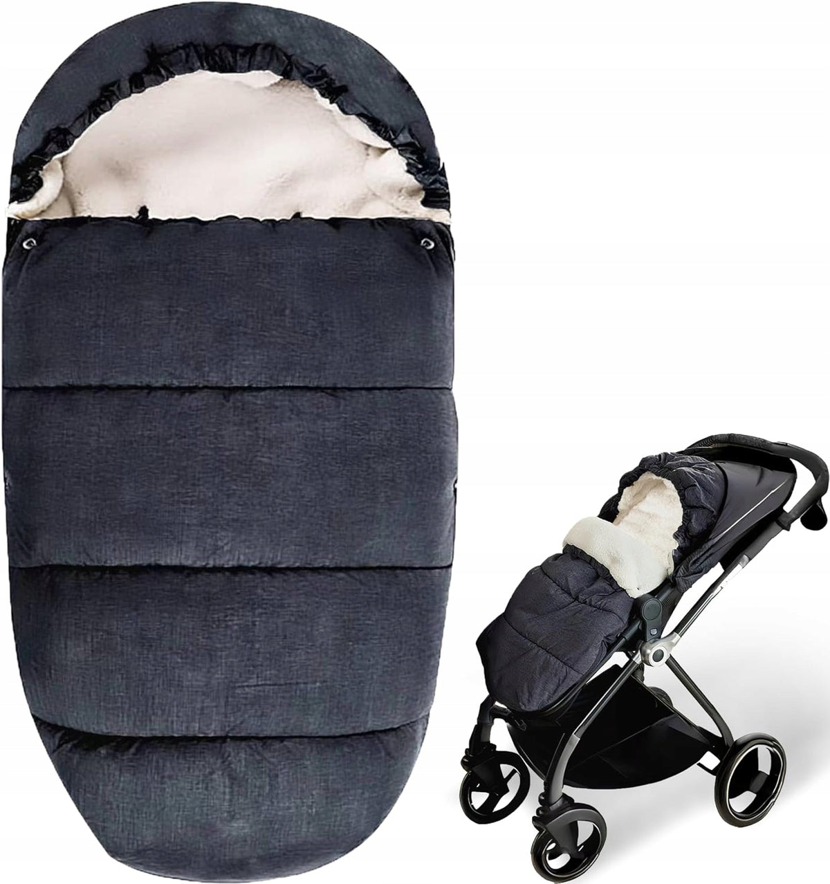 Saco universal acolchado para cochecitos 0-3 años