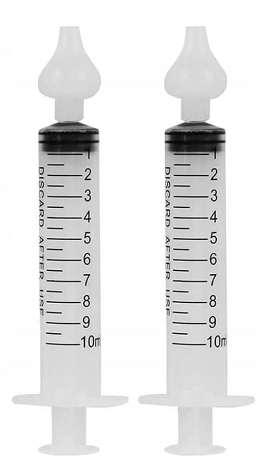 Irrigador jeringas para la nariz 2 unidades 10ml para bebés BABY AGE