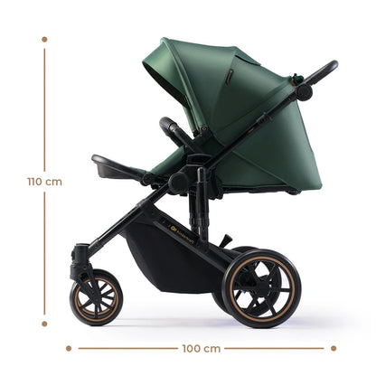 KINDERKRAFT PRIME2 PRO 3-in-1 multifunction stroller up to 22kg + MINK PRO car seat