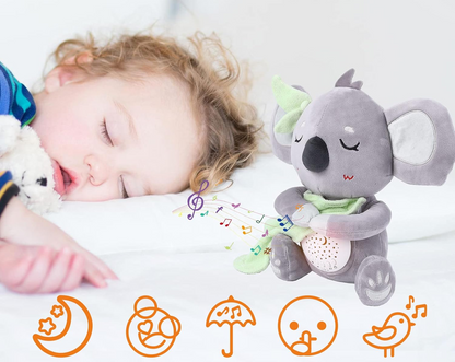 RONIPIC peluche con proyector de estrellas y 14 sonidos KOALA 25 cm