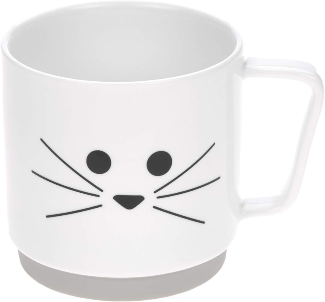 LASSIG Little Chums set de vajilla de porcelana - plato y vaso