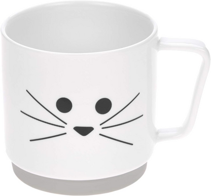 LASSIG Little Chums set de vajilla de porcelana - plato y vaso
