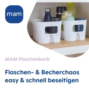 Cesto blanco MAM Flaschenkorb para guardar biberones
