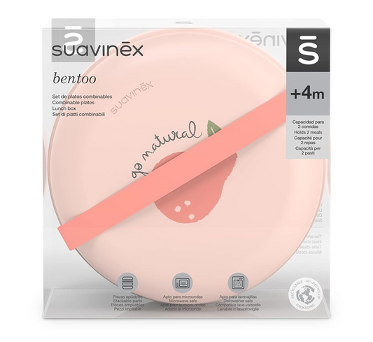 SUAVINEX BENTOO fiambrera lunchbox con dos compartimentos