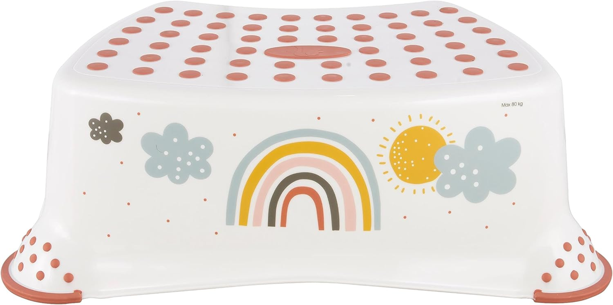 KEEEPER Tomek Rainbow taburete antideslizante para niños 80 kg