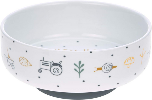 LASSIG Garden Explorer cuenco de porcelana con base antideslizante FARMA