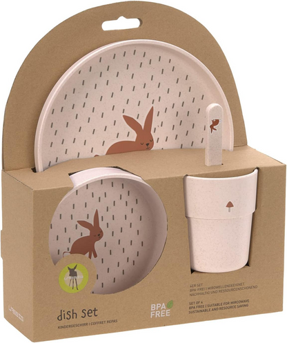 LASSIG set de vajilla sin melamina Little Forest Rabbit