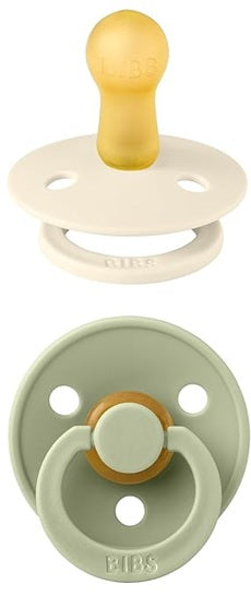 BIBS COLOUR chupetes calmantes 2 unidades caucho 0-6 meses