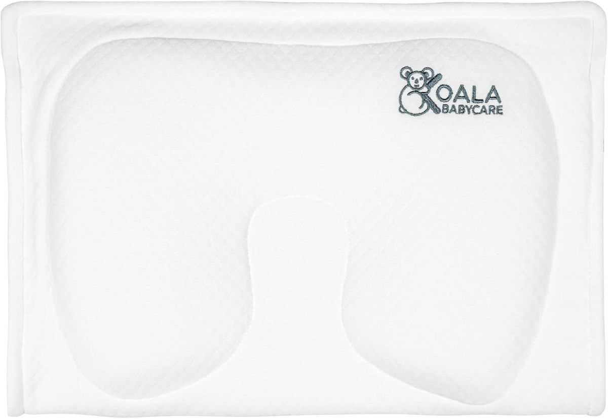 KOALA BABYCARE cojín para bebé con funda que previene la plagiocefalia