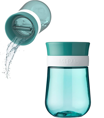 MEPAL Vaso entrenador antigoteo boquilla 360 grados 300 ml 9 m+
