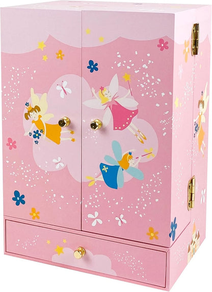 TROUSSELIER Princesa caja de música 13x25 cm con caja de música Mozart - Menuet