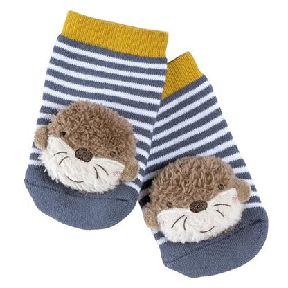 FEHN Otter calcetines con sonajero