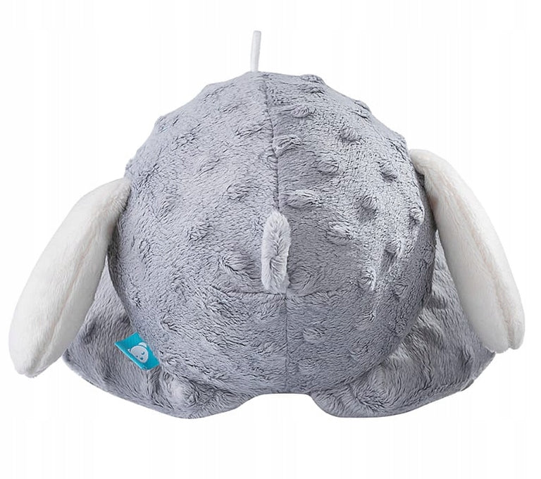 MyHummy szumiś przytulanka SNOOZY 24 cm, szary pluszak szumiący dla niemowląt 0+