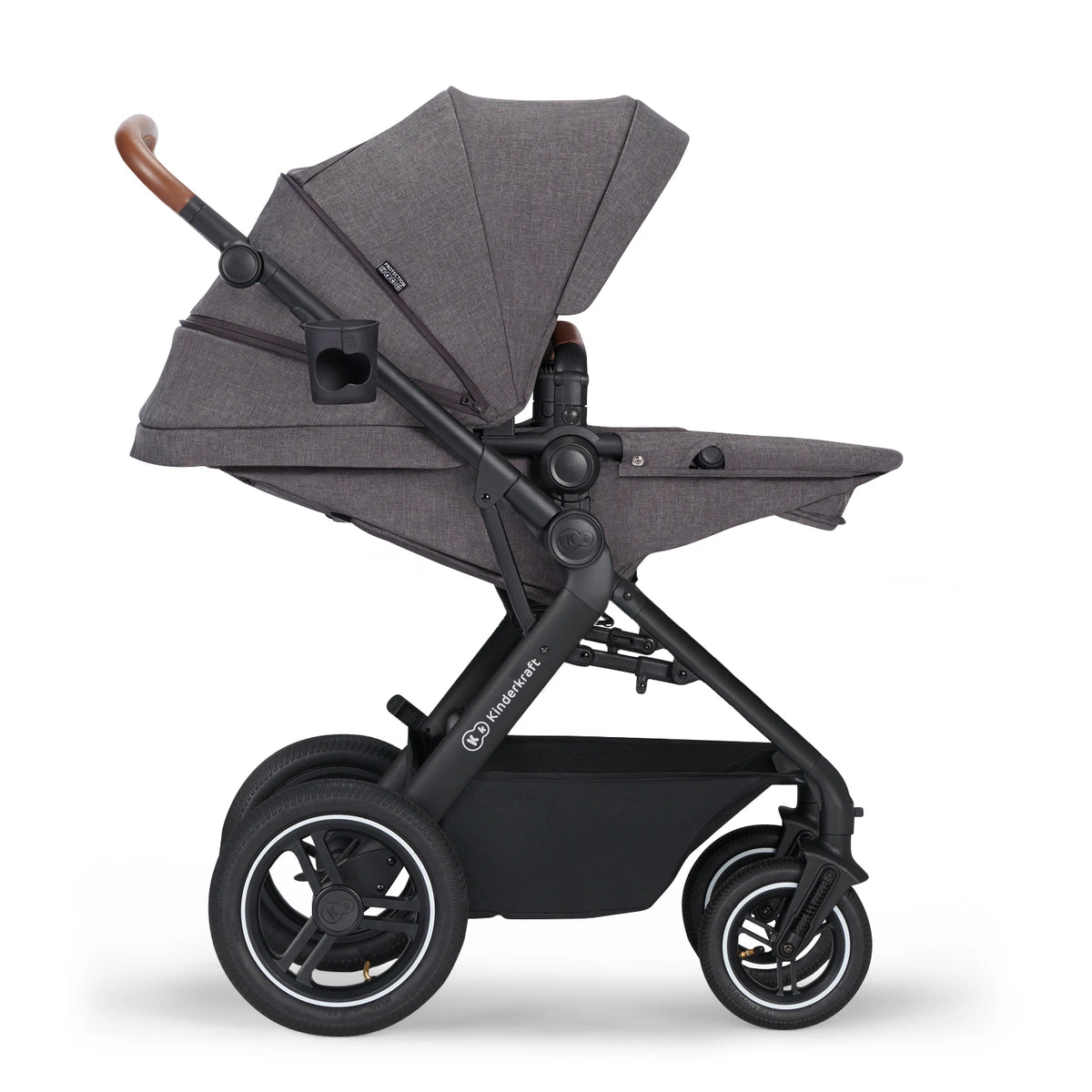 KINDERKRAFT B-TOUR cochecito multifuncional 3 en 1 hasta 22kg + silla MINK PRO