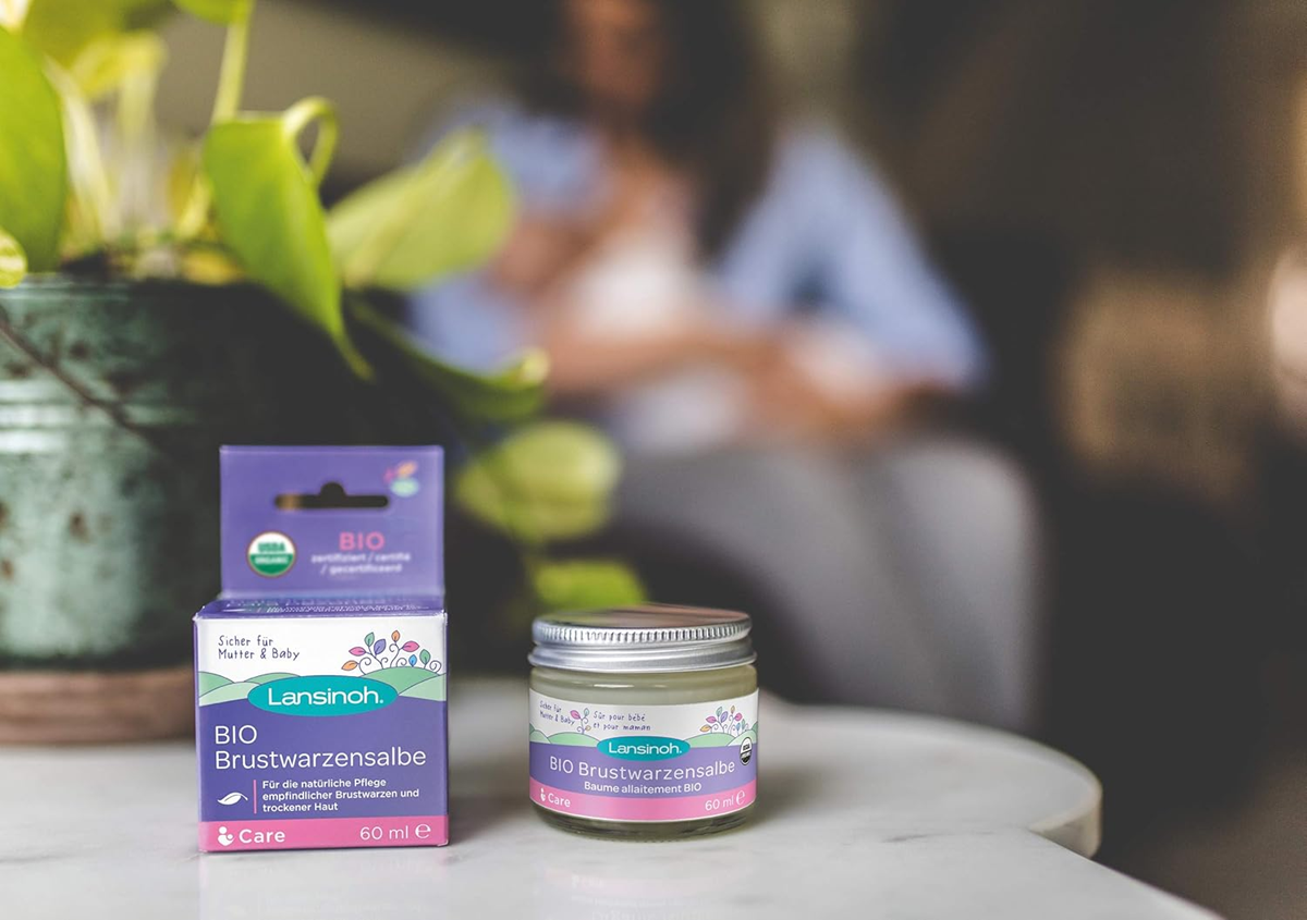 LANSINOH BIO pomada para pezones para madres 60ml