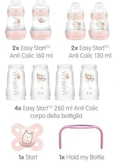 MAM set de inicio Easy Start Anti-Colic XXL 10 unidades
