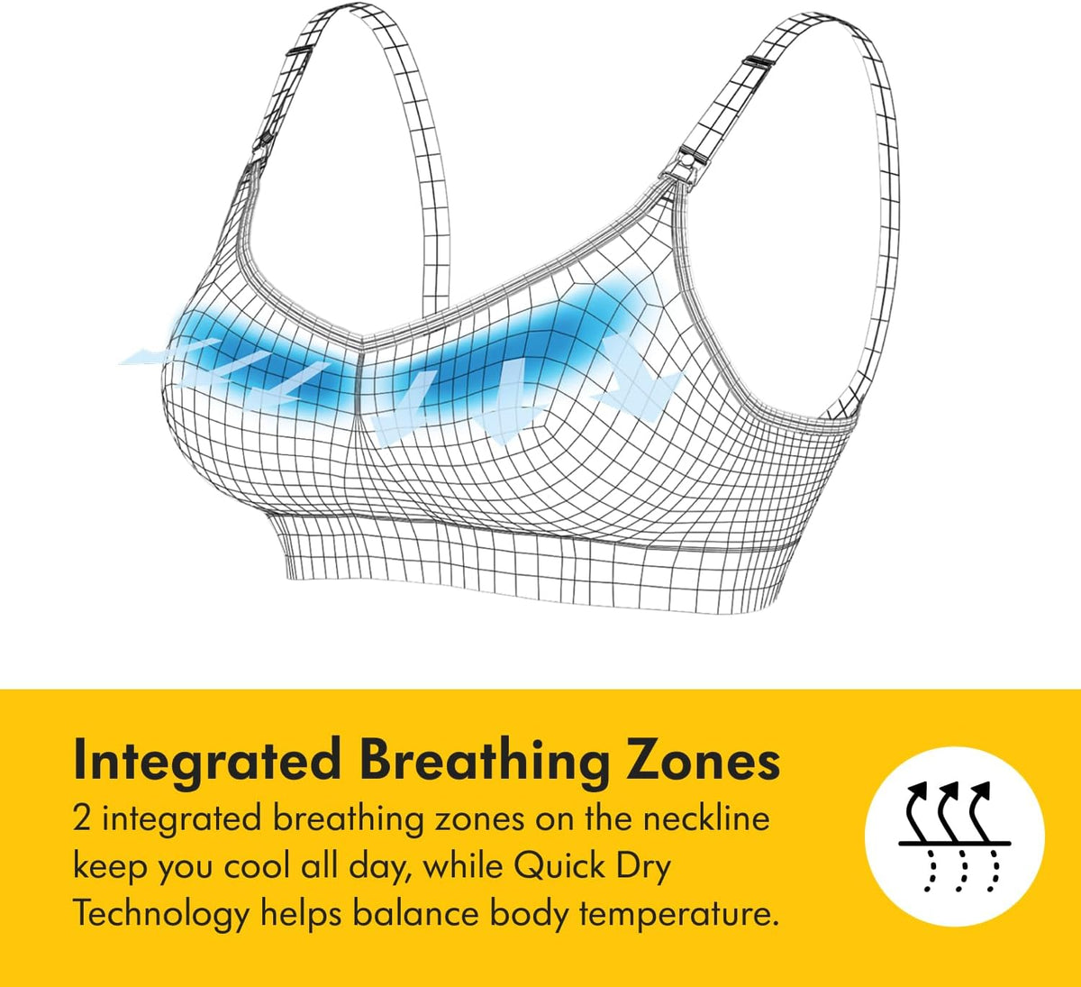 MEDELA KEEP COOL sujetador de lactancia ultrasuave sin costuras XXL