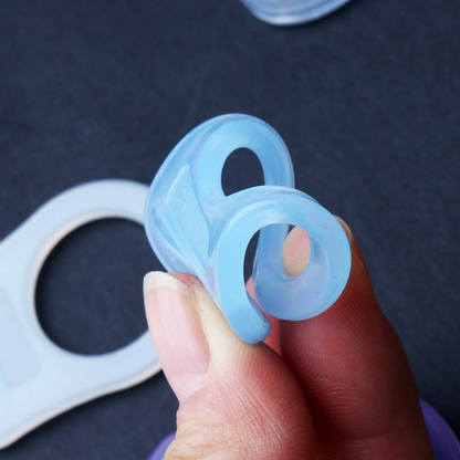asas de silicona para cadenas de chupete 8 unidades
