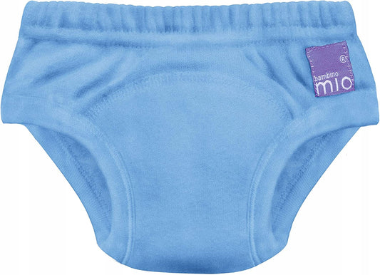 BAMBINO MIO majtki treningowe niebieskie 3 lata+ dla dziecka, wielorazowe majtki treningowe