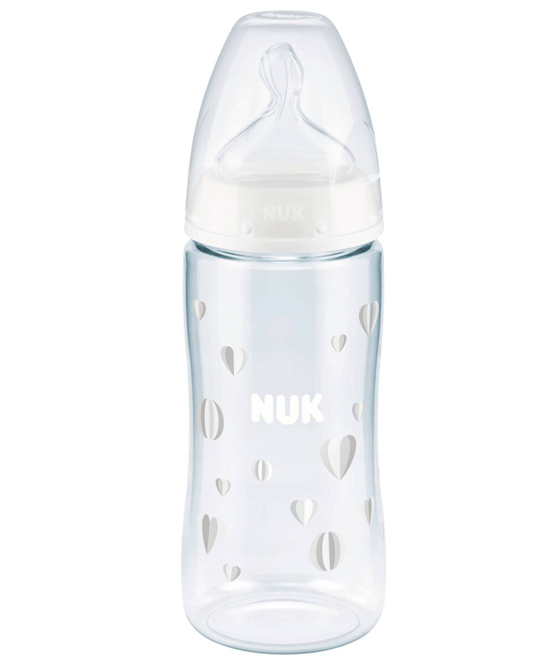 NUK First Choice+ 6-18 m biberón 300 ml con indicador de temperatura
