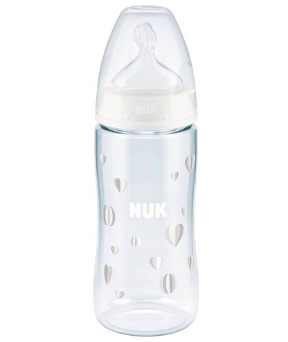 NUK First Choice+ 6-18 m biberón 300 ml con indicador de temperatura