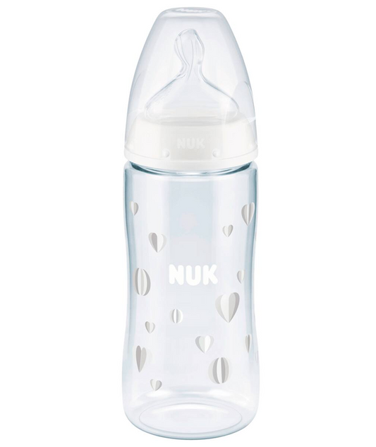 NUK First Choice+ 6-18 m biberón 300 ml con indicador de temperatura