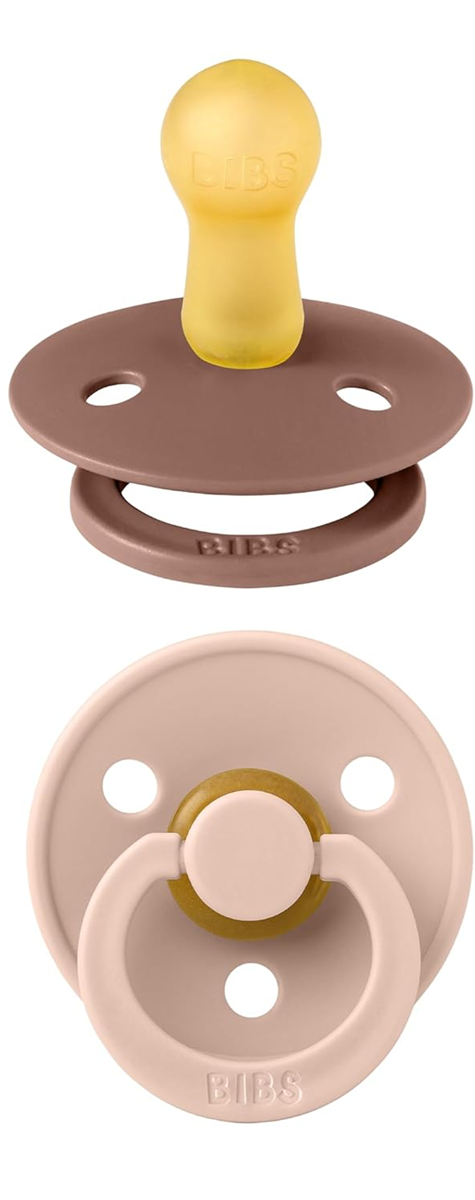 BIBS COLOUR chupetes calmantes 2 unidades caucho 0-6 meses