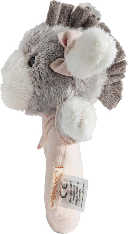 STERNTALER Burro Emmi peluche con sonajero 14 x 14 cm