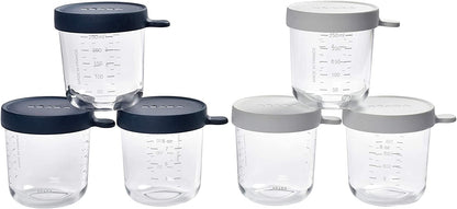 BEABA tarro de cristal 250 ml para bebés