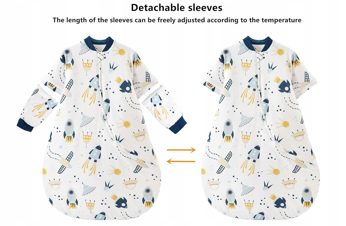 CHILSUESSY saco de dormir 2,5 TOG 100 cm para bebés