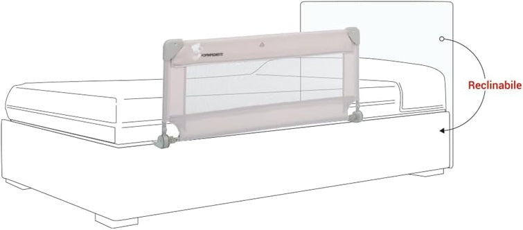 Protector de seguridad para cama FOPPAPEDRETTI Hopla 43 x 93 cm con funda