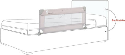 Protector de seguridad para cama FOPPAPEDRETTI Hopla 43 x 93 cm con funda