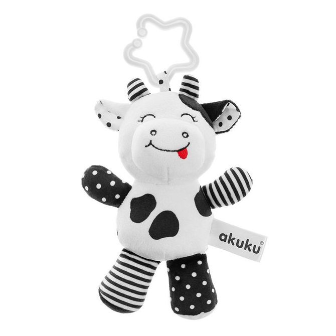 Sonajero vaca 0+ para bebés