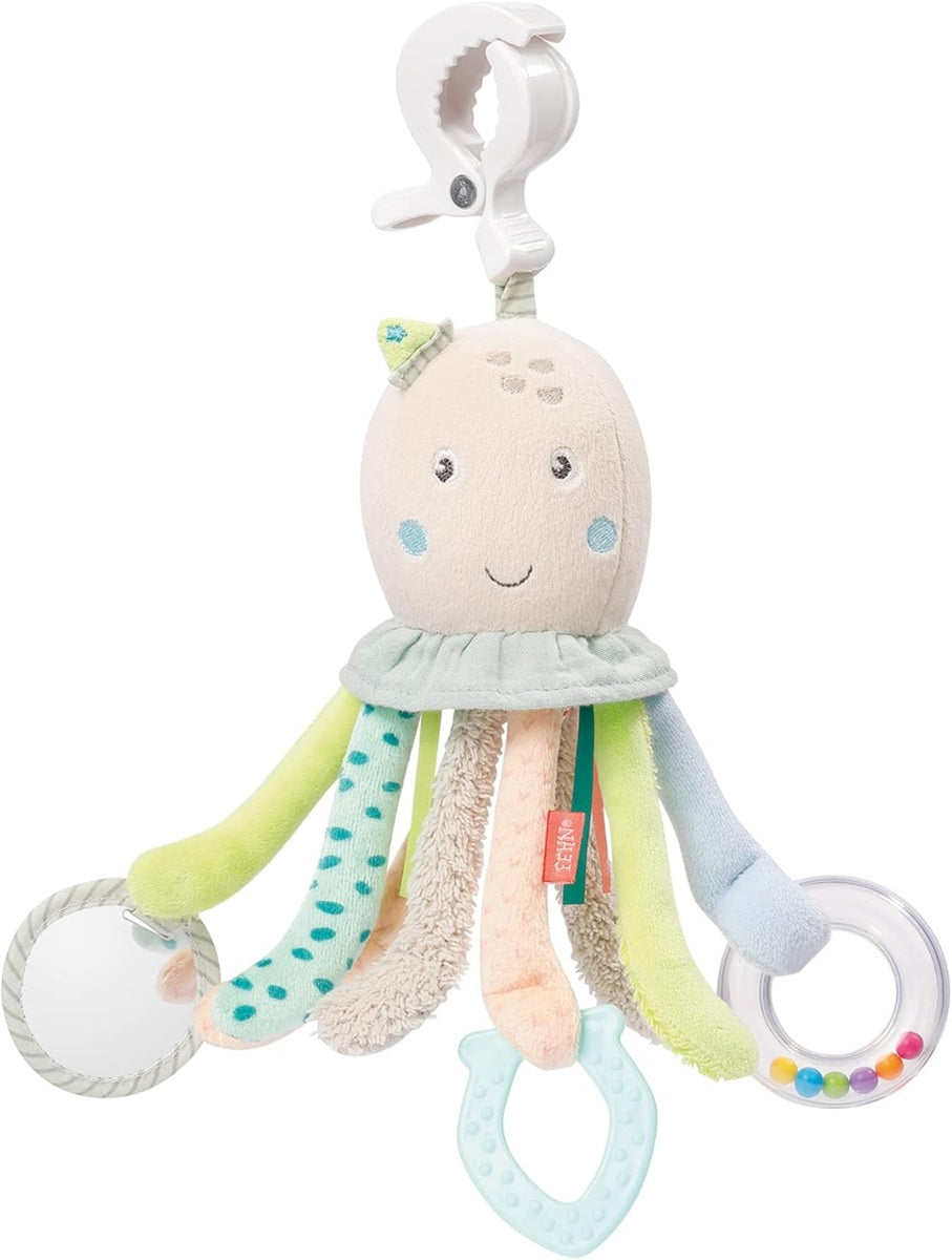 FEHN móvil para cochecito, cuna o silla de coche PULPO 32 cm