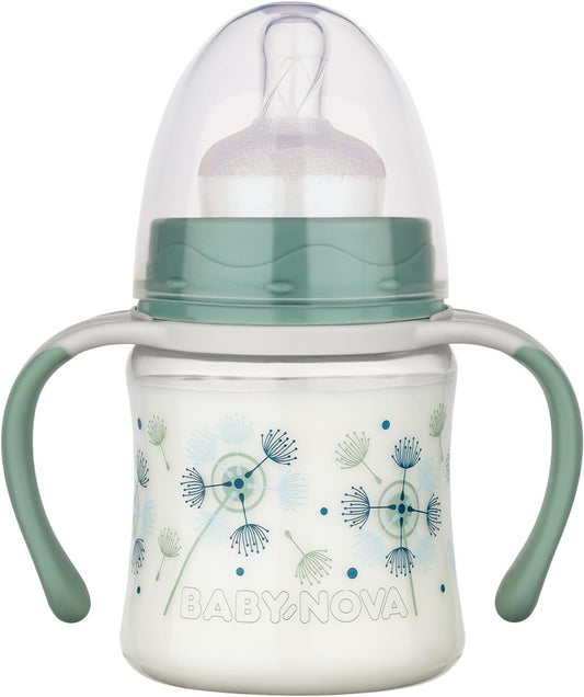 BABYNOVA Biberón Learner 150 ml flujo lento 0-24 meses O