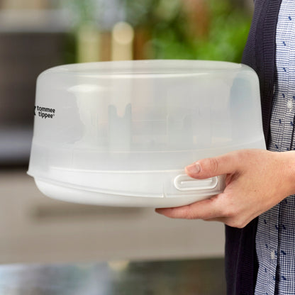 TOMMEE TIPPEE esterilizador de microondas + chupete