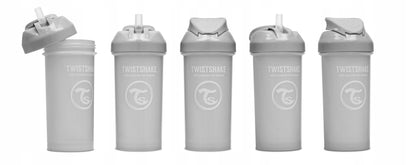 TWISTSHAKE Straw Cup vaso antiderramable con pajita 360 ml 6 m+