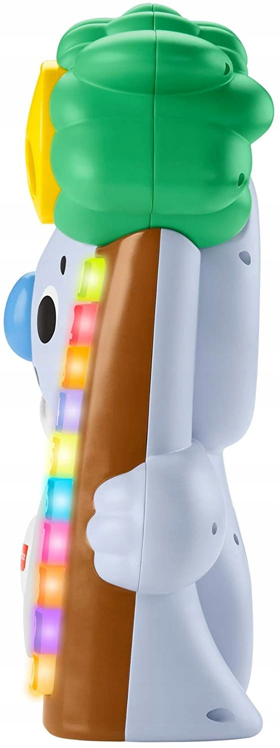 FISHER-PRICE interaktywny KOALA j.niemiecki GRG67, kolorowa zabawka muzyczna Linkimals z podświetleniem
