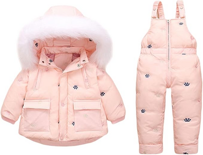 MINIZONE mono de invierno chaqueta + pantalón 90 3-4 años