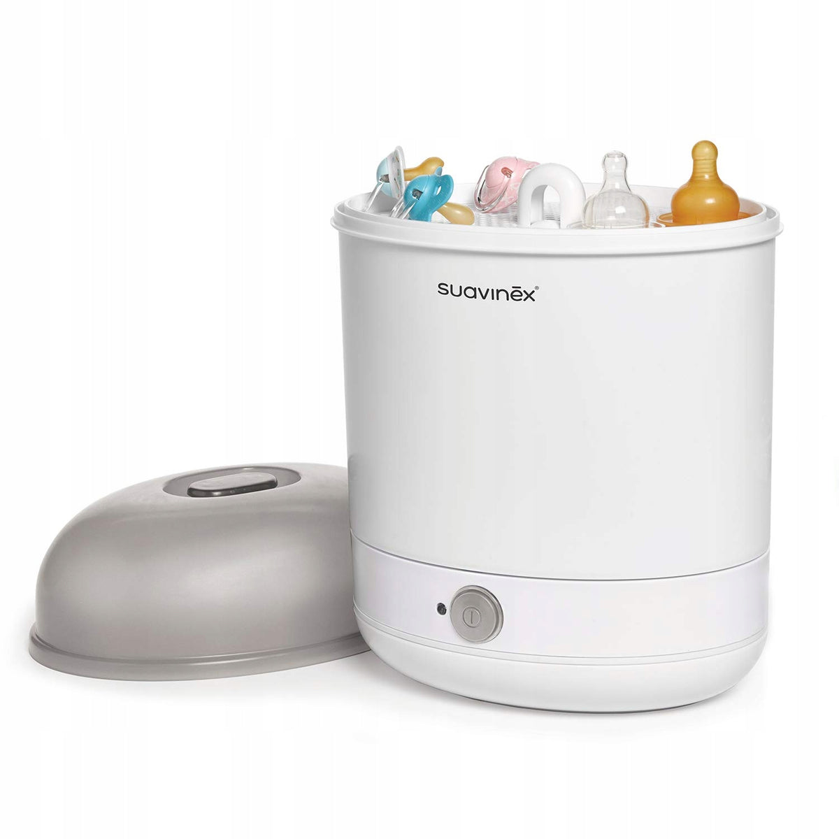 Suavinex esterilizador eléctrico 3 en 1 y microondas con pinzas