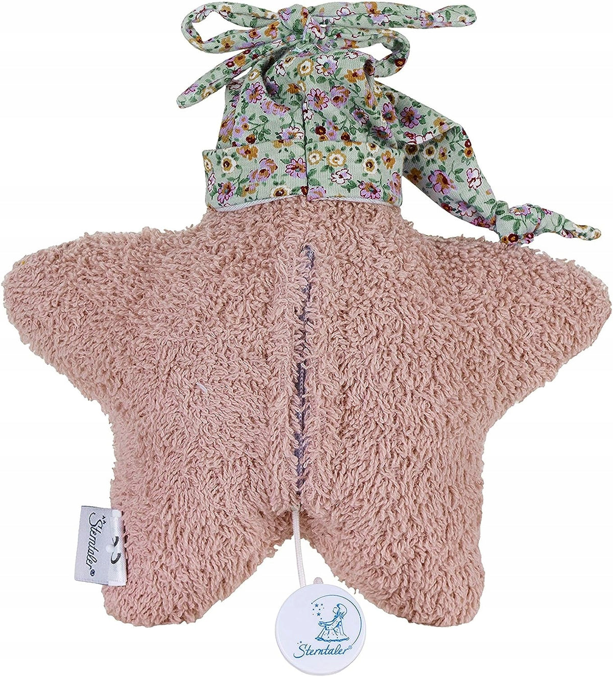 STERNTALER pluszowa zawieszka z pozytywką GWIAZDA "N różowa, 18 cm, melodia Brahmsa