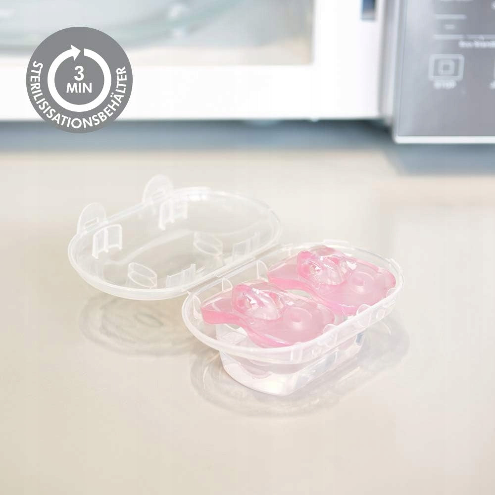MEDELA chupete de silicona 0-6 meses x 2 unidades