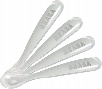 BEABA set de 4 cucharas de silicona
