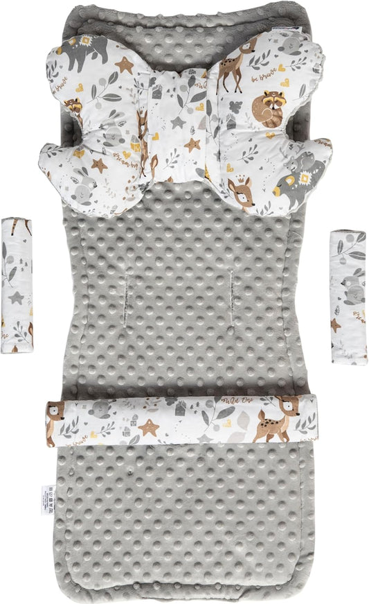 Inserto para cochecito Mariposa protectores de MINKY